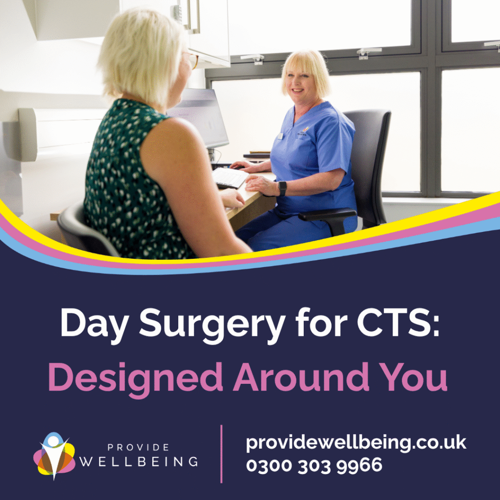 LinkedIn 13.10.25 Day surgery for CTS